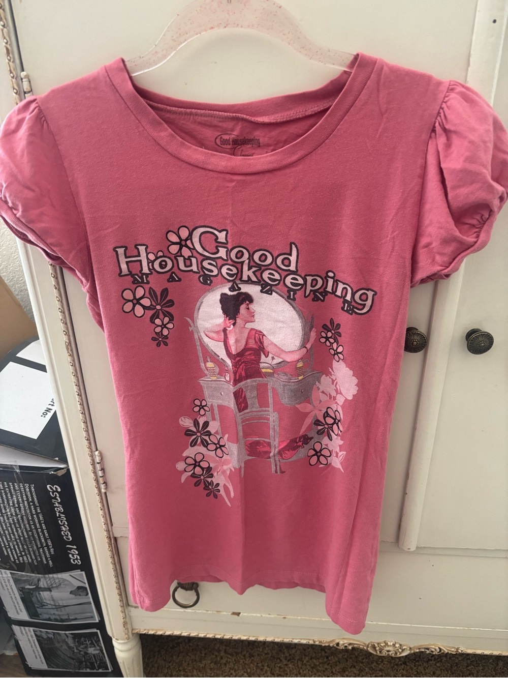Good Housekeeping Pink Graphic Tee